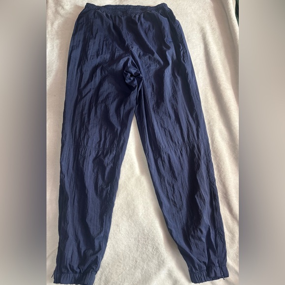 Vintage 80’s Nike Dark Blue Crinkled Pants - Picture 9 of 9